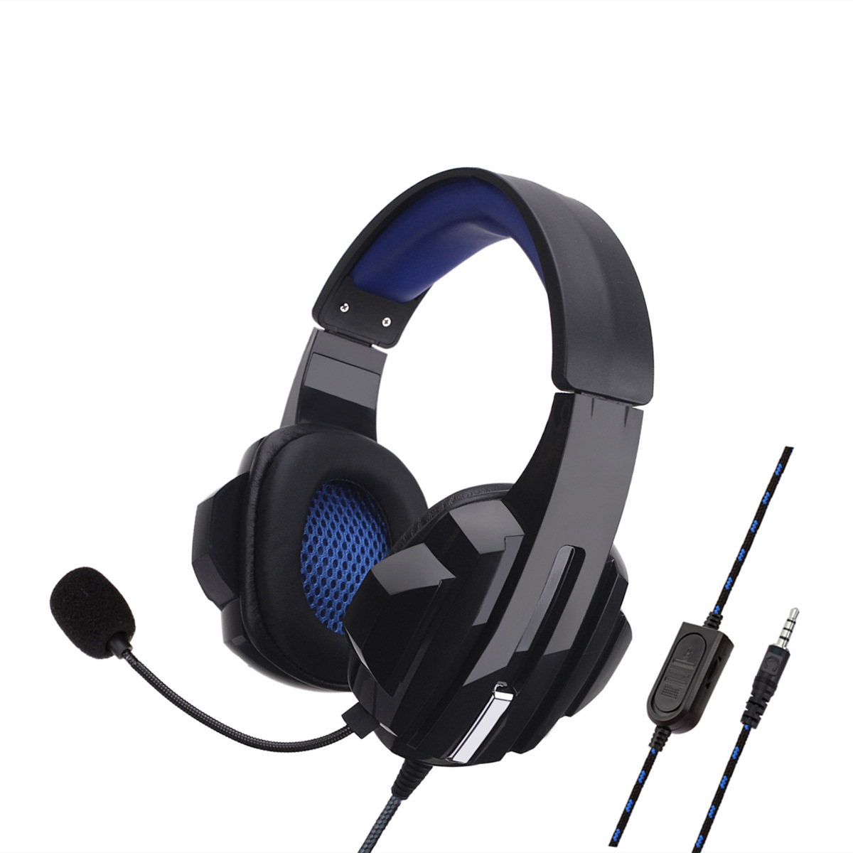 

Professional Computer Gaming Headset With Mic Stereo Music Game Earphones Noise Cancelling PC Office Headphones for PS4 Xbox One Controller