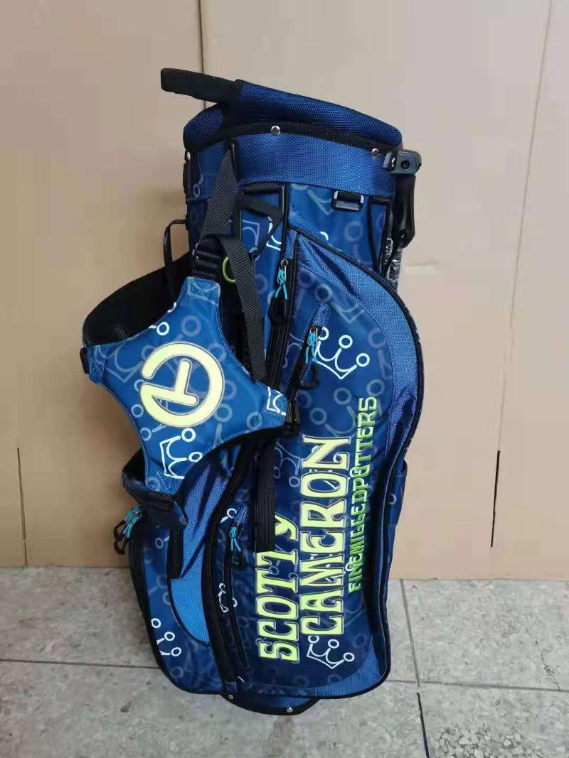 Golf Bags 2021 Fashion Canvas Stand Bag Letter Printing For Man And Woman-image-729147454