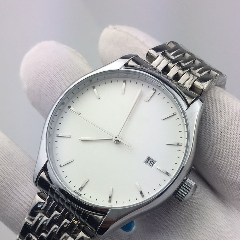 

Luxury Men Watch Automatic Mechanical Watches Waterproof Stainless Steel Sports Mens Wristwatches, Black