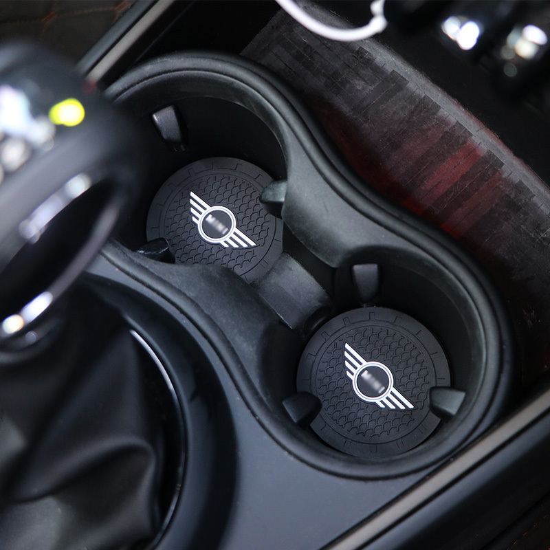 

Car Cup Holder Non-slip Mat Interior Decoration Car Styling Accessories For MINI Cooper Clubman R55 R56 R57 R58 R59 F54 F60