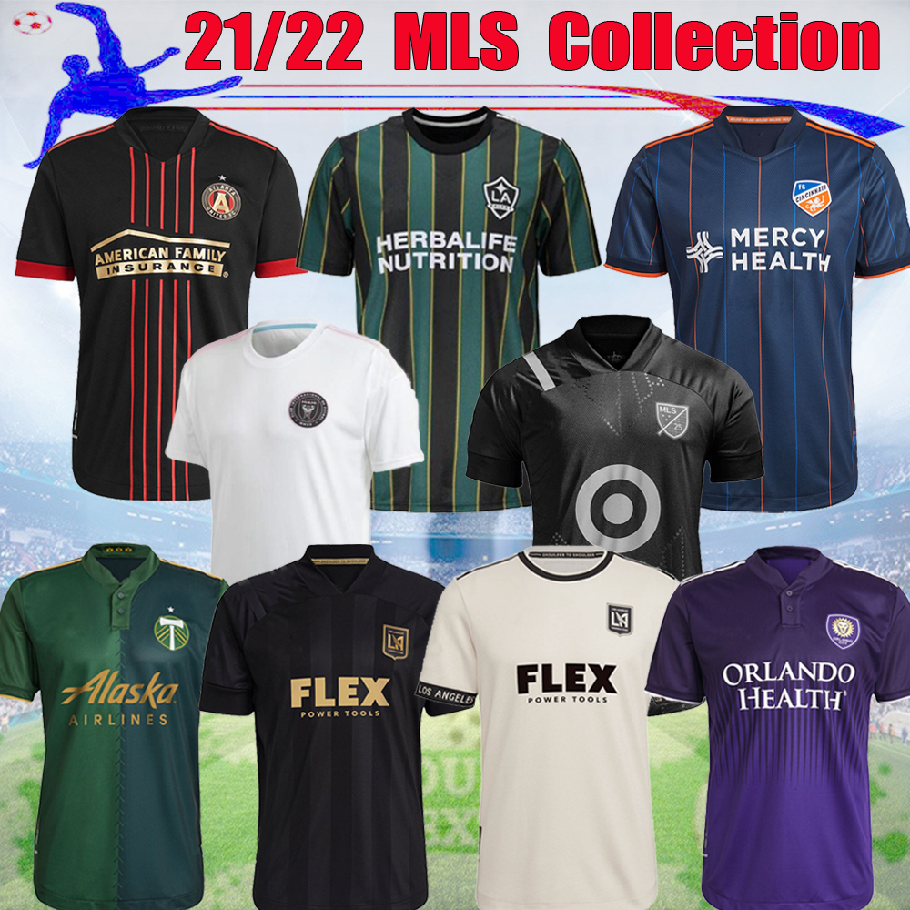 

2021 MLS Toronto Miami Soccer jerseys Atlanta DC United 21/22 ALL STAR LAFC Galaxy Los Portland Orlando Cincinnati jersey, 2021 new york city