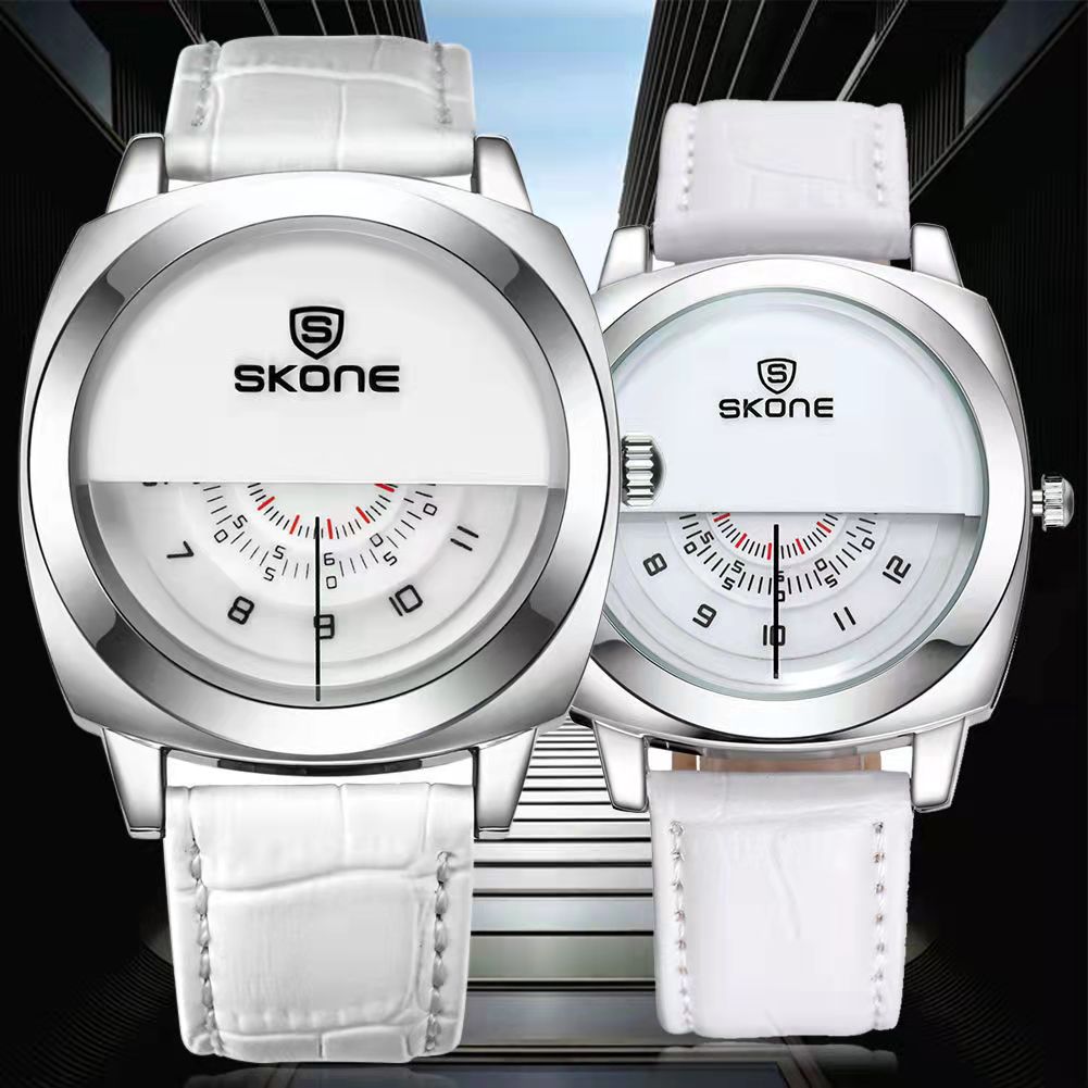 

automatic winding Jump Hour watch, Silver