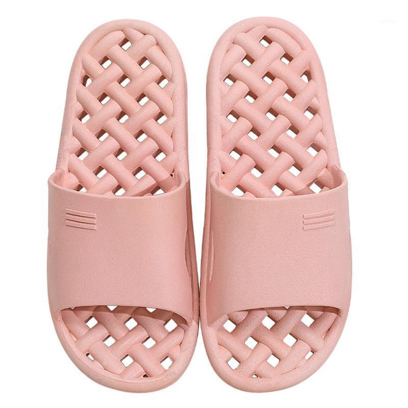 

Slippers Shoes Women Indoor Soft PVC Summer Flip Flops Woman Men Home Slides Anti-slip Female Lovers Massage Bathroom Slipper1 WTYF, Red