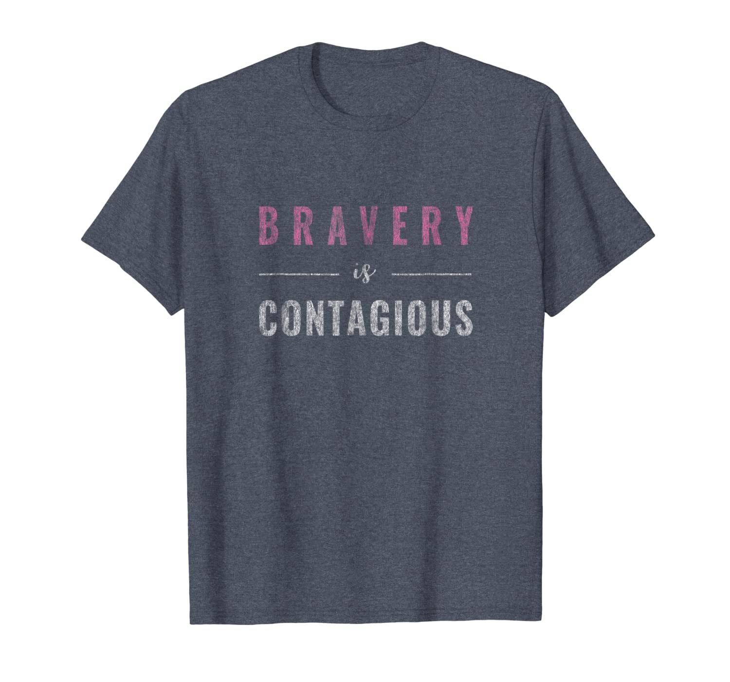

bravery is contagious tee gender equality t-shirt, White;black