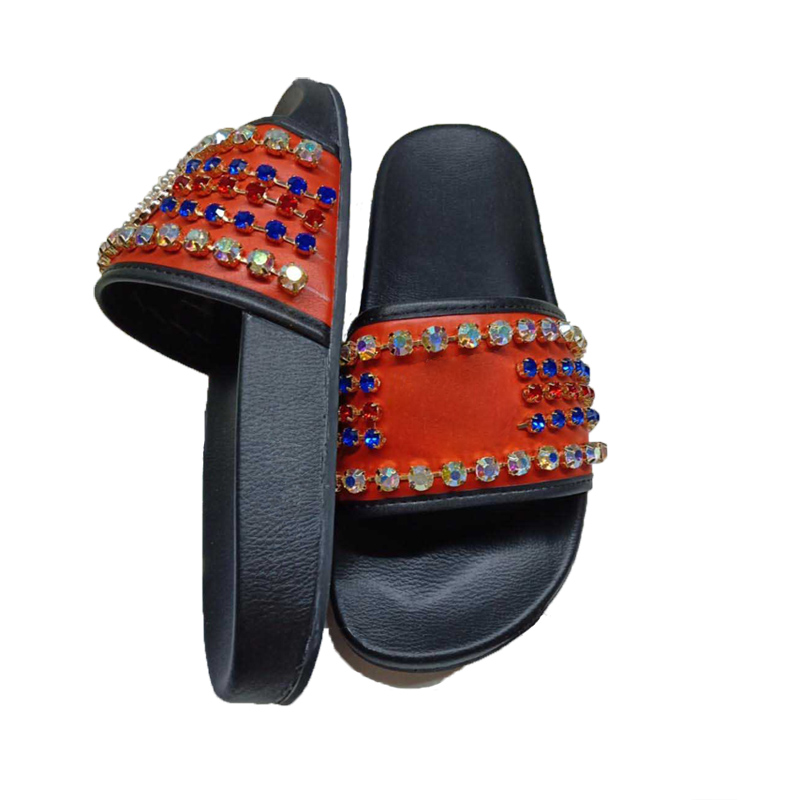 

Summer slippers classic Pearl Women Fashion Designers Flat Slides Flip Flops Men luxury high quality Womens Sandals silde mens with box Size 35-46, Black