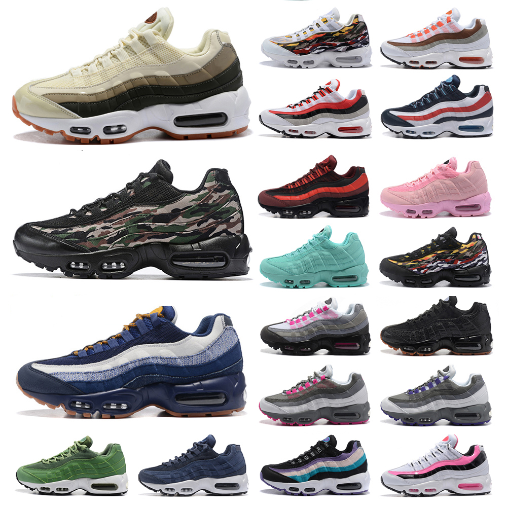 

2022 95s men women 95 running shoes greedy Sports Trainer Black Sole Grey Blue sneakers Light Charcoal USA Cork NYC Taxi Total Orange Rust Pink Triple black white, Need box