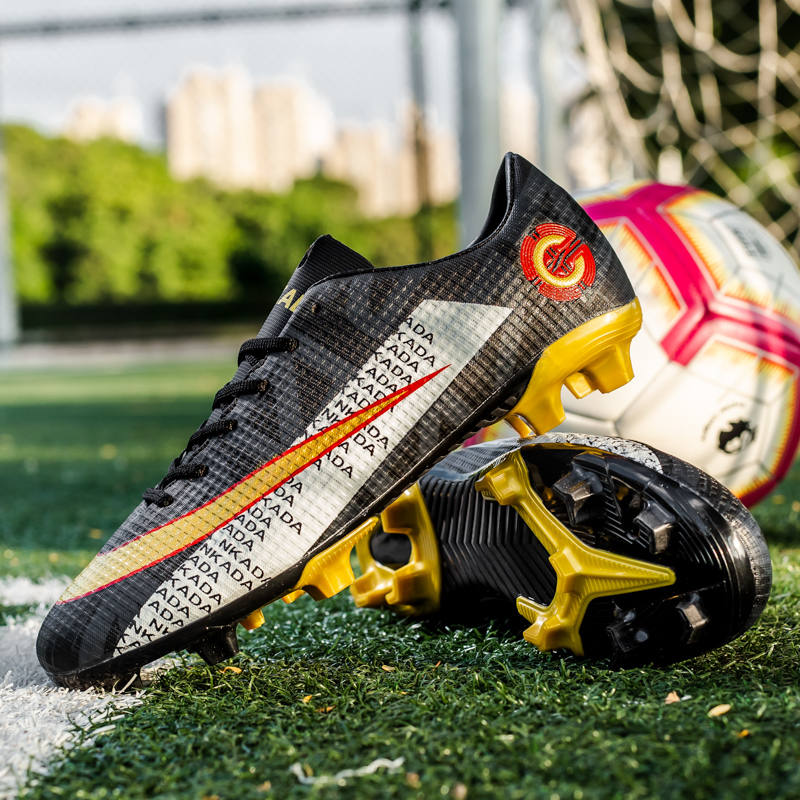 

Newest Style Mens Elite FG/TF Soccer Shoes Football Cleats Teenager Training Outdoors Sneakers Kids Indoor Sports Futsal, 01