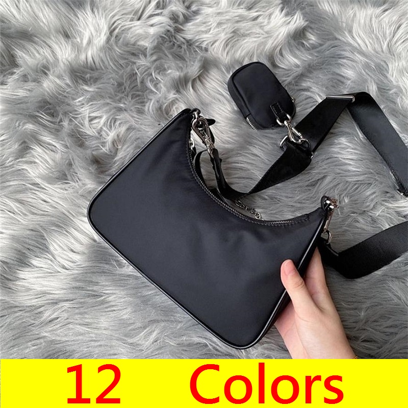 

Shoulder Bag Luxurys 2005 Designers Bags Womens Nylon Sacoche small satchel for crossbody on sale purse canvas summer school teen girls ladies hobo messenger 2021, Royal blue