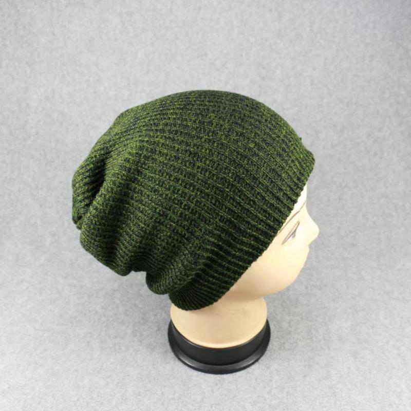 

Berets Autumn Winter Stylish Windproof Brimless Cap Male Men Dome For Outdoor, Black