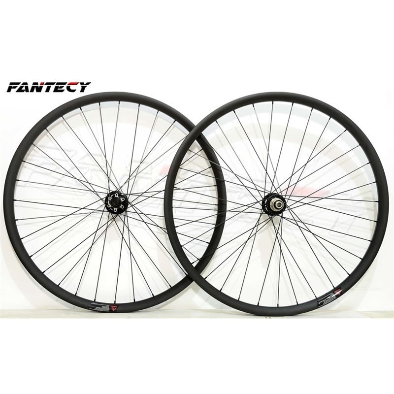 

FANTECY 29er hookless mountain bike carbon wheels 29inch MTB bicycle super light MTB XC carbon wheelset UD matte finish 30mm width 24 depth