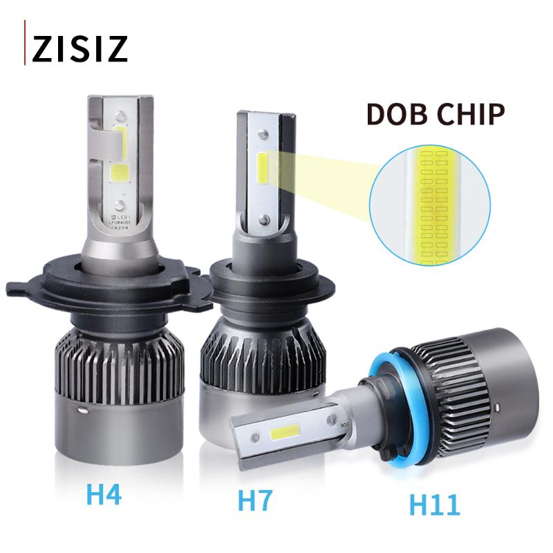 

Car Headlights 6000k H4 LED H7 H11 H8 H1 H3 Auto Headlight Dob Chip 9005 9012 100W 4500LM Headlamp Styling Lamp Canbus 12V Automotivo