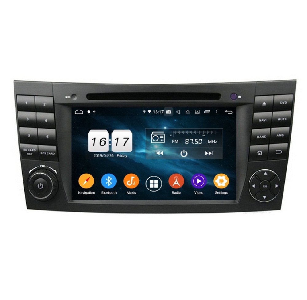

4gb+128gb PX6 7" Android 10 Car DVD Player for Mercedes-Benz E-Class W211 G-Class W463 CLK-Class W209 CLS-Class W219 Stereo Radio GPS WIFI Bluetooth 5.0 CarPlay