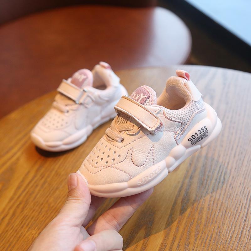 

First Walkers Baby Shoes For Girls Kids Sport Toddler Sneakers Autumn Lightweight Boys Running 2022 SXR003