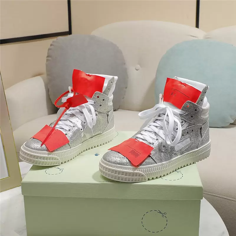 

Designer Luxury Off Casual Shoes Off Court 3.0 Sample White Court High Tops Sneaker sneakers With Original Box, Black