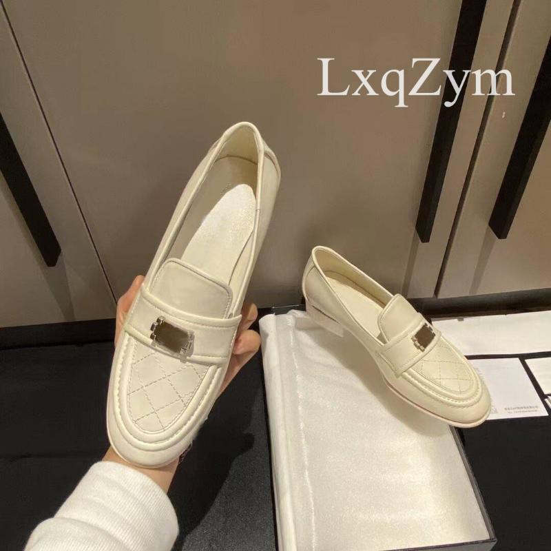 

Dress Shoes Arrival Loafers Women British High Sole Real Leather Chic Heightened Silver Gold Buckle, Black