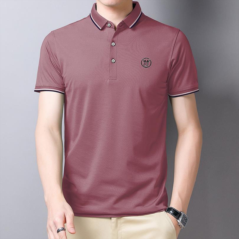 

solid color shirt fashion men polo summer short sleeve mens brand 832, White;black