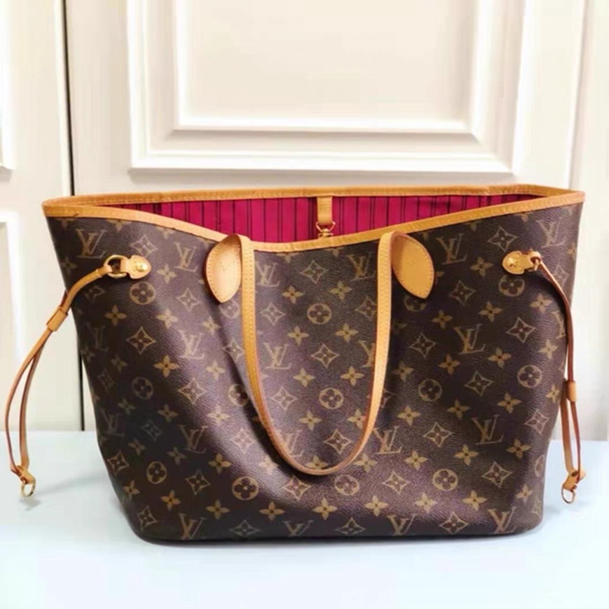 

Women Handbag Shoulder Bags Shopping bag Totes Classic Brown purse date code serial number checker tote grid flower 30, #1