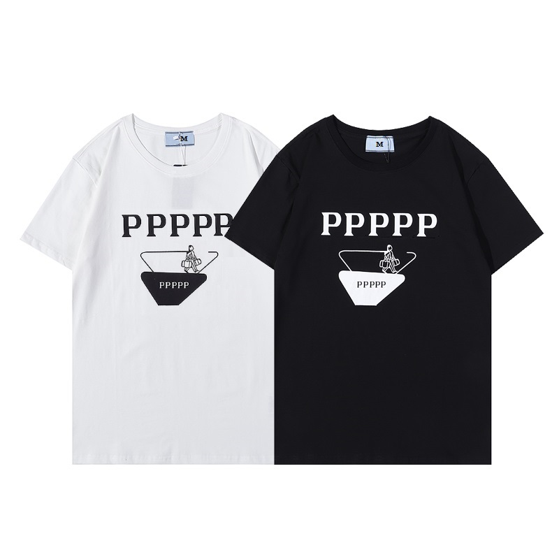 

TOP unisex Men' T-Shirts womens Tshirt Summer Short Sleeve European American Printing T-shirt Men Women Couples High Quality Tee Shirts -XXL three pcs have discount, T179-white