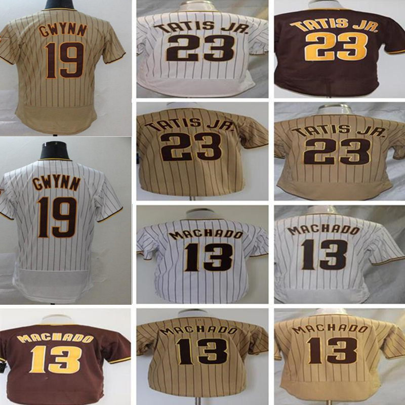

Baseball Jersey 23 Fernando Tatis Jr. Jerseys 13 Manny Padres Machado Mens San Diego Jerseys Stitched Size S-3XL, As