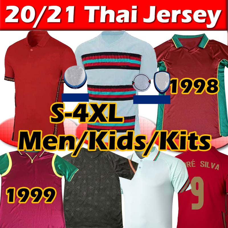 

Português 20 21 Fernandes RONALDO Joao Felix Soccer jersey men kids 2020 2021 André Silva PEPE DANILO QUARESMA Football Shirt boys set uniforms Thai, Putaoya