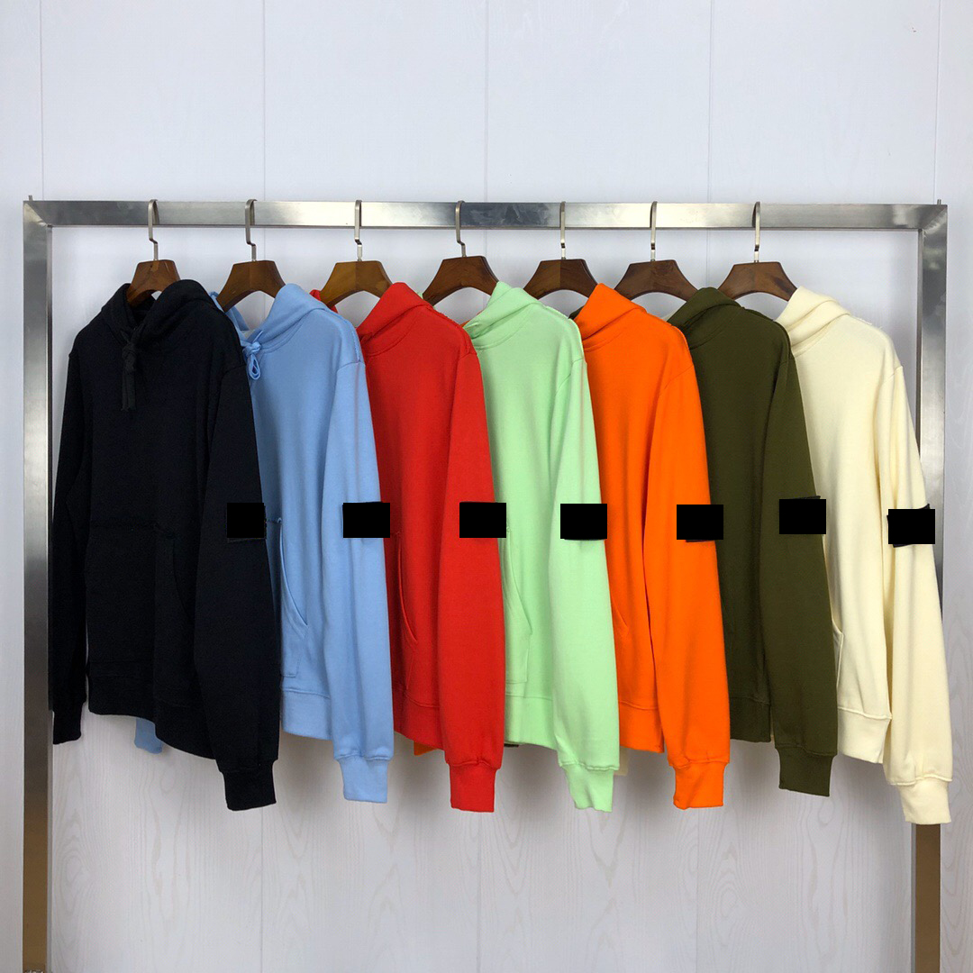 

7-color Men's Hoodie ISLAND Candy Cp Hooded Sweatshirt Stones Men is Casual Logo Long Sleeve Couple Loose O-Neck Sweatshirts Large, Supplement (not shipped separately)