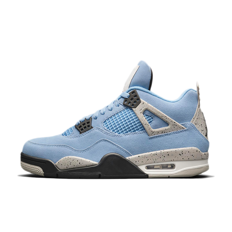 

with Box 2021 Mens Basketball Shoes Sneakers 4S UNC Outdoor Athletics Sports Shoe for Men Trainers Blue US7-13, Unc 4s