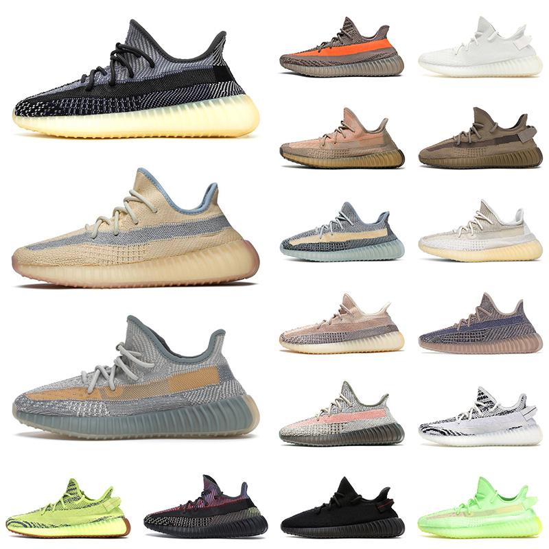 

Fashion Sports Sneakers SIZE 36-48 Carbon Linen Issrafil Mens Women yeezys ASH Stone Desert Sage Tail Light Outdoor Trainers Tennis