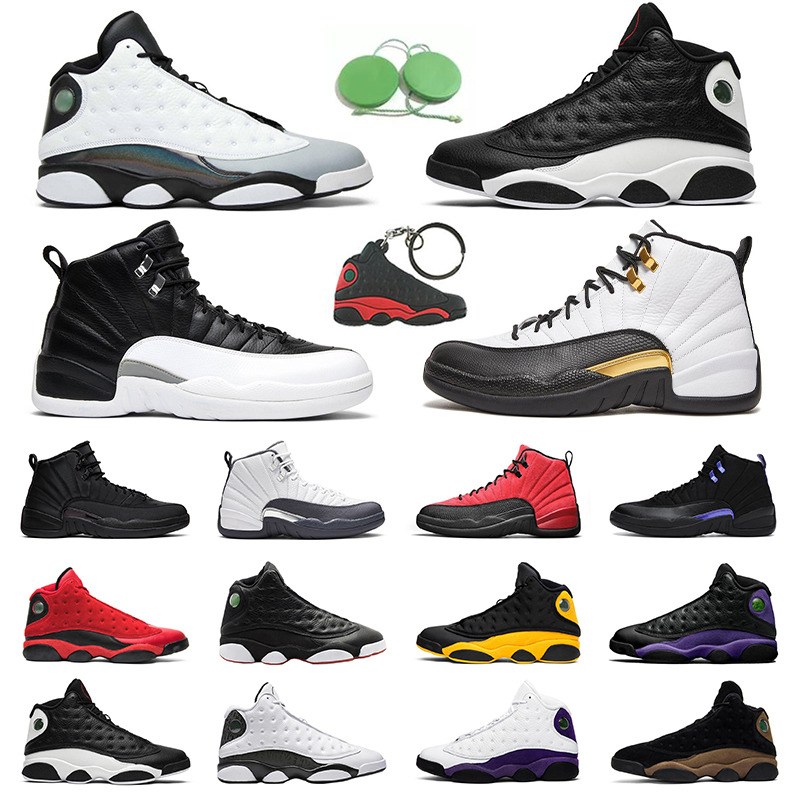 

Jumpman 12 13 basketball shoes 13s Barons Obsidian He Got Game 12s Royalty Gamma Blue outdoor mens trainer sport sneakers, Playoff 2012