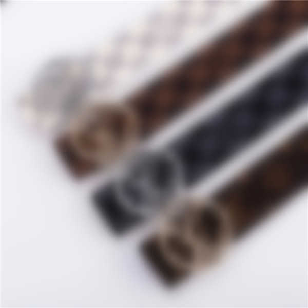 

2021 designer high quality men's and women's leather belts fashion high-end custom big gold buckle business real 105cm-125cm, Belt