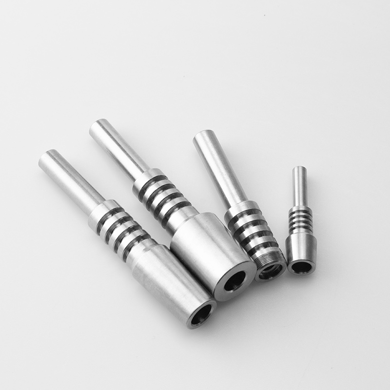 Grade 2 Titanium Smoking Pipes Tip 10mm 14mm 19mm 510 Inverted Nail For Glass Water Bong-image-407606168
