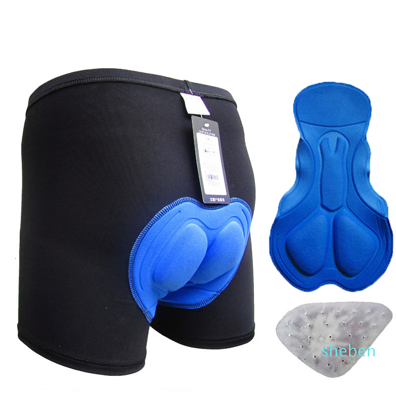 

Cycling Underwear Cycling Shorts Sile Cushion Men' and Women' Sports Pants, Black women´s orange mat