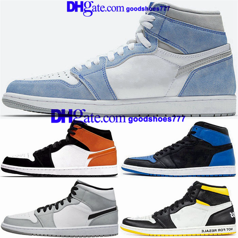 

1s high us 13 basketball eur 47 48 women Dress Shoes men jumpmans size 14 trainers retros sneakers mens Paris Schuhe Tattoo enfant white Mushroom