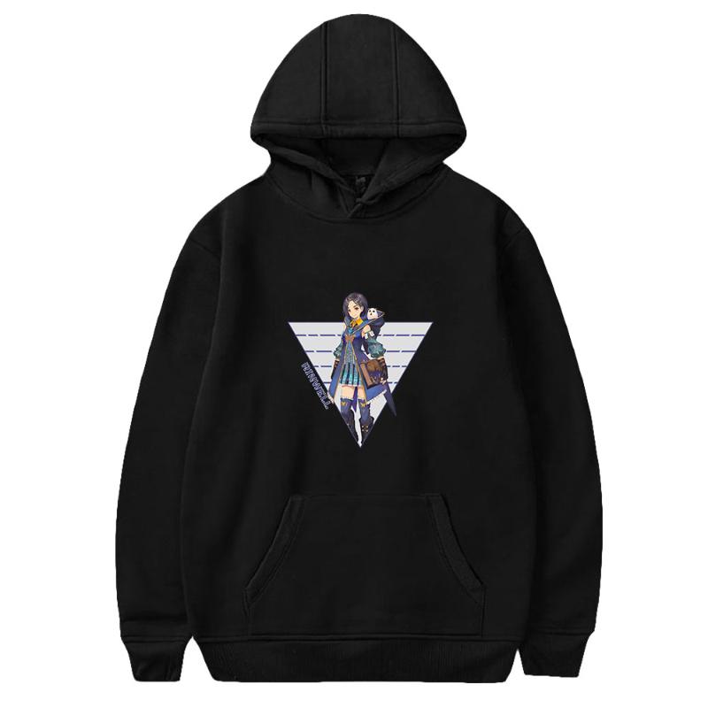 

Women's Hoodies & Sweatshirts Tales Of Arise Men/Women Fashion Casual Streetwear 2021 Harajuku Printed Logo Pullovers Clothes, Black