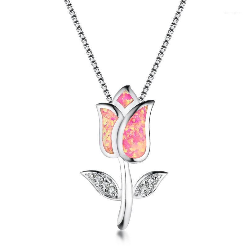

Chains Trend Luxury Zircon Rose Flower Necklace Female Romantic Banquet Wedding Accessories Valentine's Day Pendant Gift Wholesale