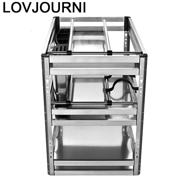

Accessories Organizer Mutfak Malzemeleri Stainless Steel Cuisine Cocina Cozinha Kitchen Cabinet Cestas Para Organizar Basket Storage & Organ