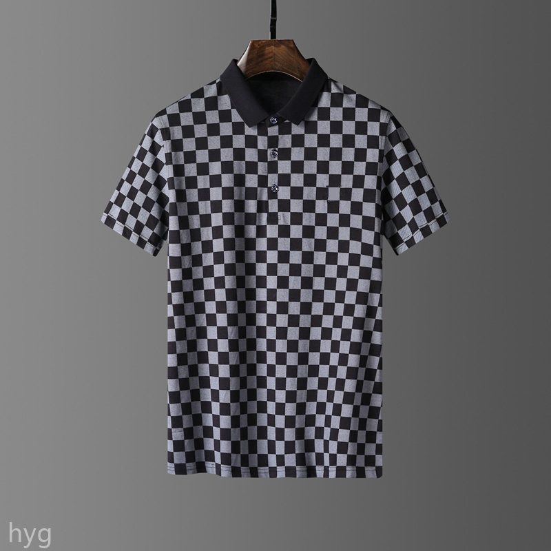 

2021ss Italy Mens Designer Polos Shirts T Shirt Stylist Brand Snake Bee Floral Embroidery Men High street Fashion Stripe Print Polo T-Shirts, White;black