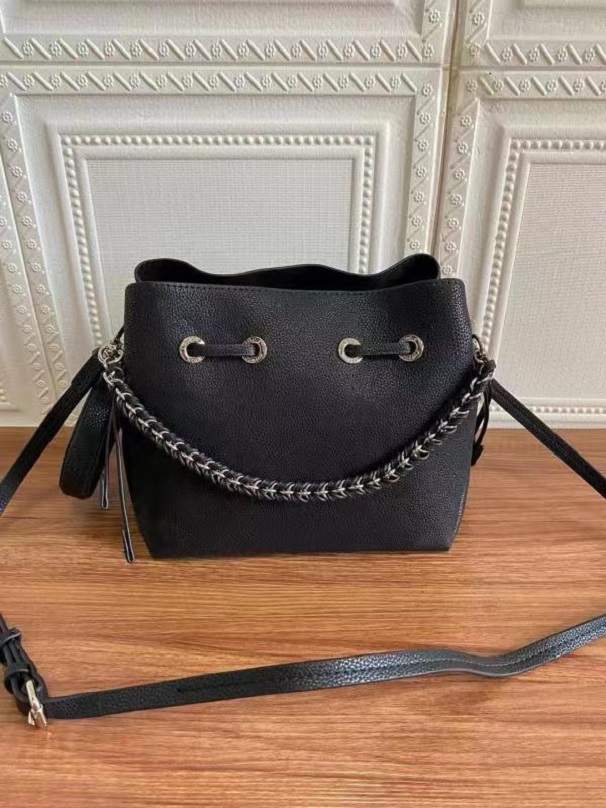 

Classic High Quality Luxury Designer Backpack Handbags Bucket Bag Fashion Ladies Backpacks Handbag Monochrome Buckets Bags Free Ship, Black #57070