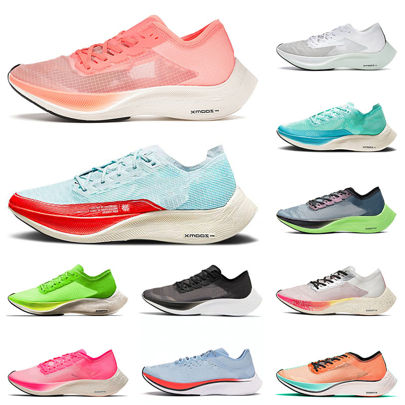 

Free Run Zoomx Vaporfly Next% Womens Mens Running Shoes Black White Pink Valerian Blue AURORA GREEN Ekiden Be True Trainers Sneakers Size 36-45, C10 og 36-45