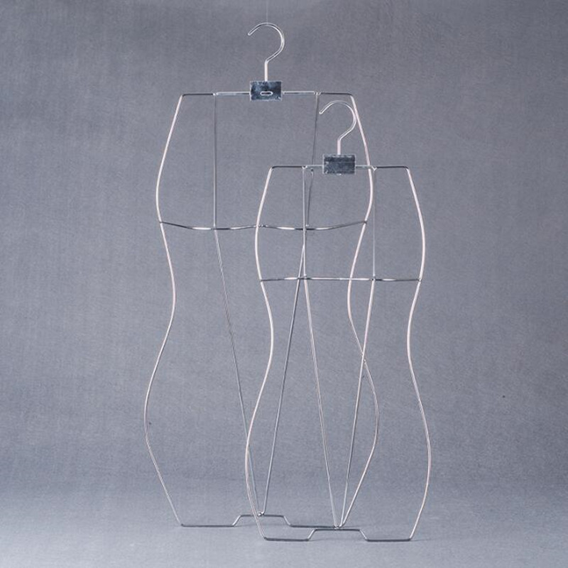 

Fashion High-quality Metal Swimming adult children mannequin three-dimensional hanger bust underwear shelf hanging 10PC/LOT D353