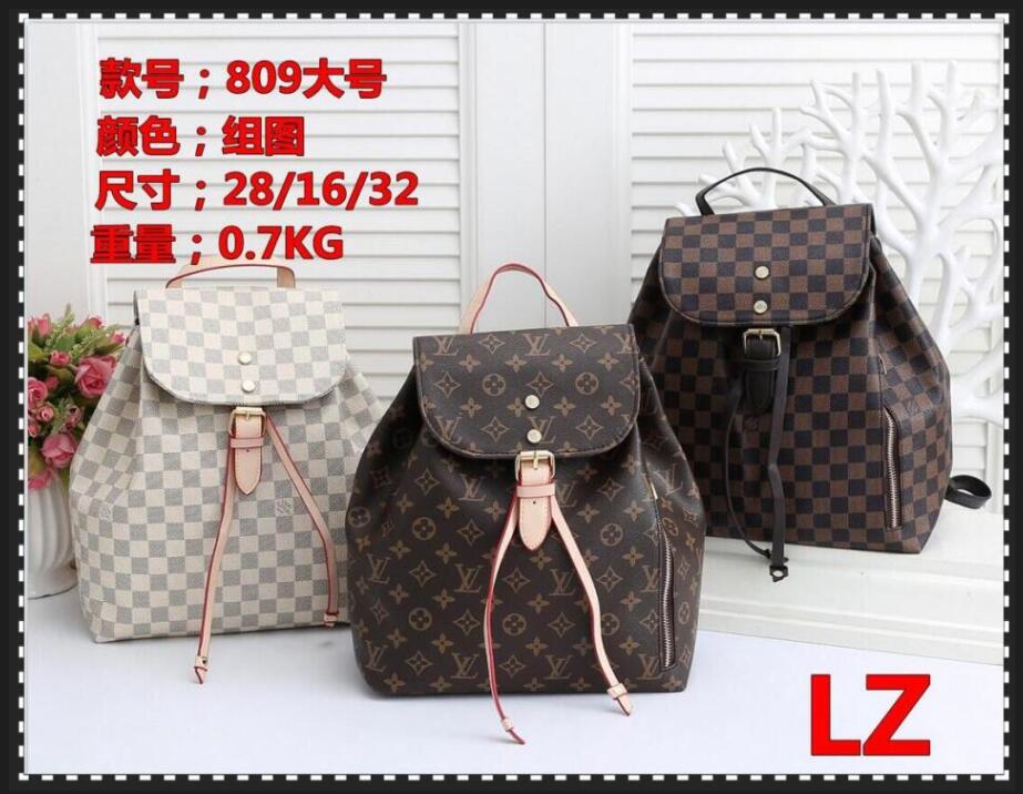 

1-20 LV LOUIS 1 VITTON Sperone Backpack Luxurys Designers Bags Lady Leather Backpacks Women schoolbag Fashion Shoulders Bag