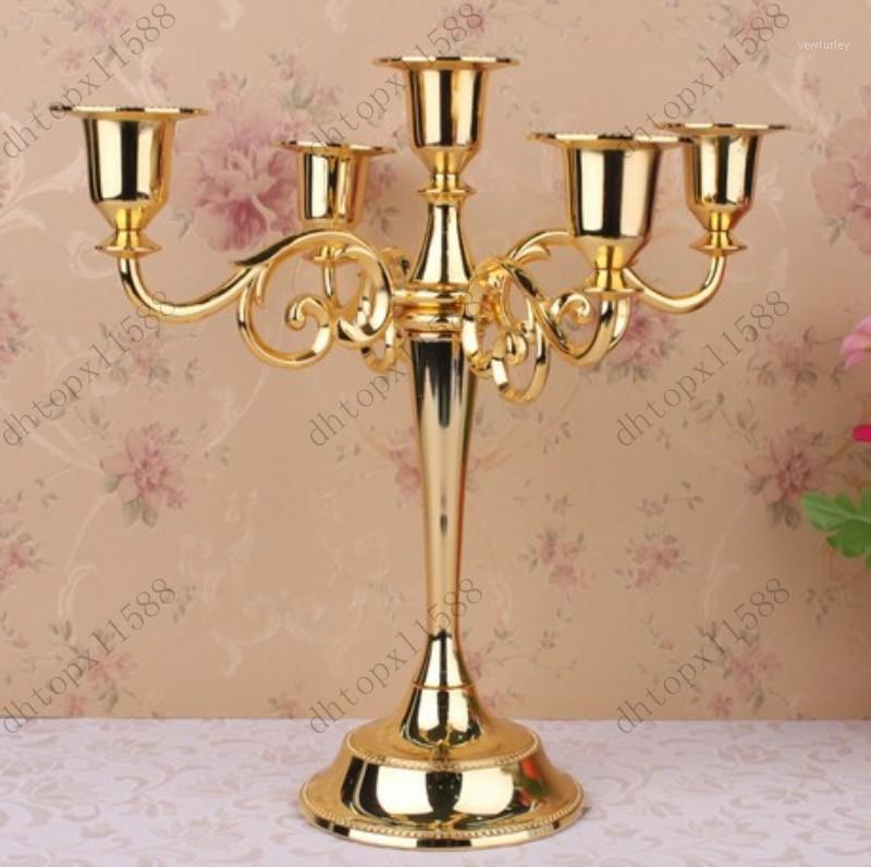 

Party Decoration High Quality Candle Holder 5-arms/3-arms Stand Wedding Candlestick Candelabra Centerpiece Decor Cra