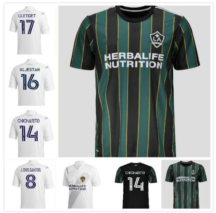 

CHICHARITO 21 22 Home white Away soccer Jerseys LA Galaxy blue GERRARD GIOVANI BECKHAM J.DOS SANTOS 2021 2022 football shirt, Multi