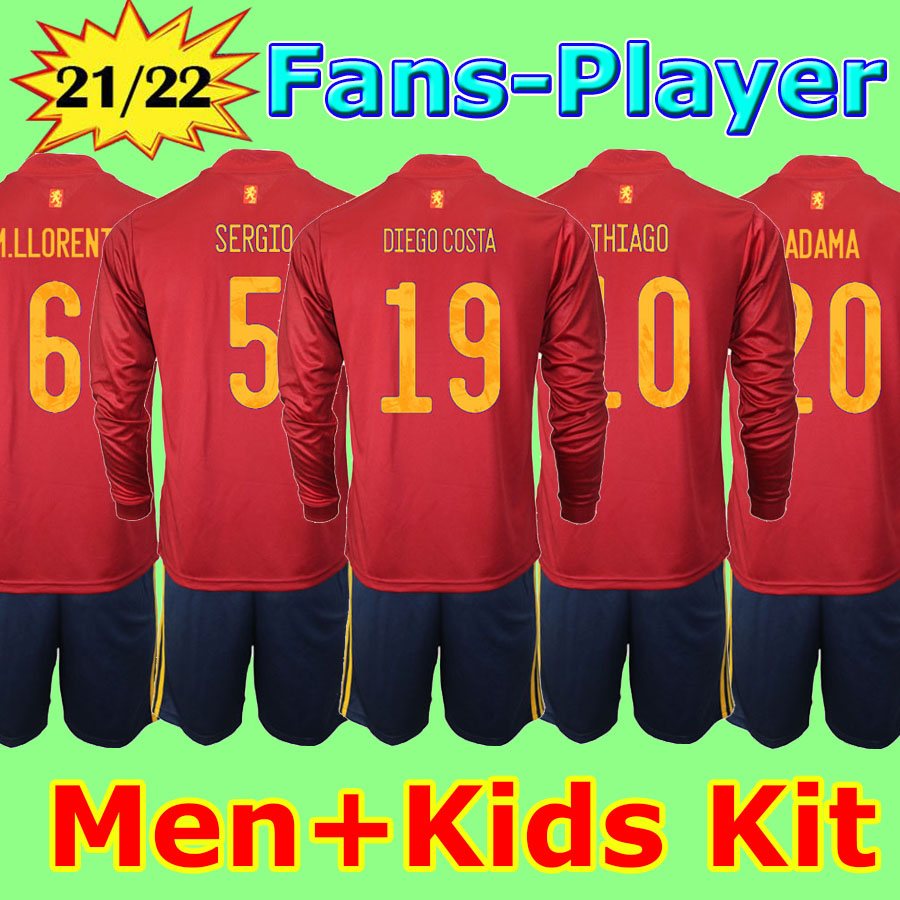 

20 21 Season soccer jersey fans playr football training Long sleeve suit tracksuit shirt pants custom Men Women and Kids Kit, Black