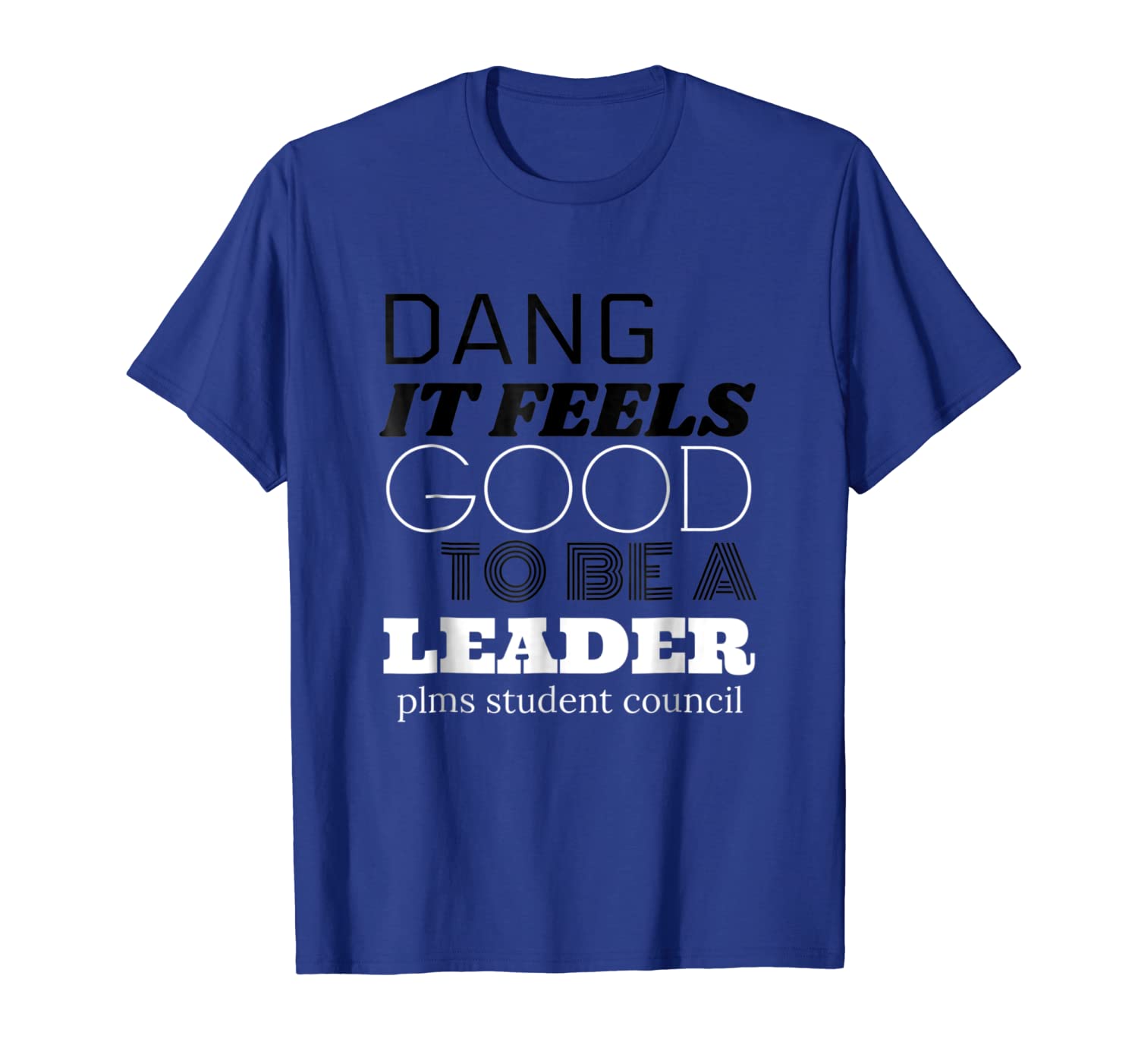 

PLMS StuCo Leader Shirt Black and White, White;black