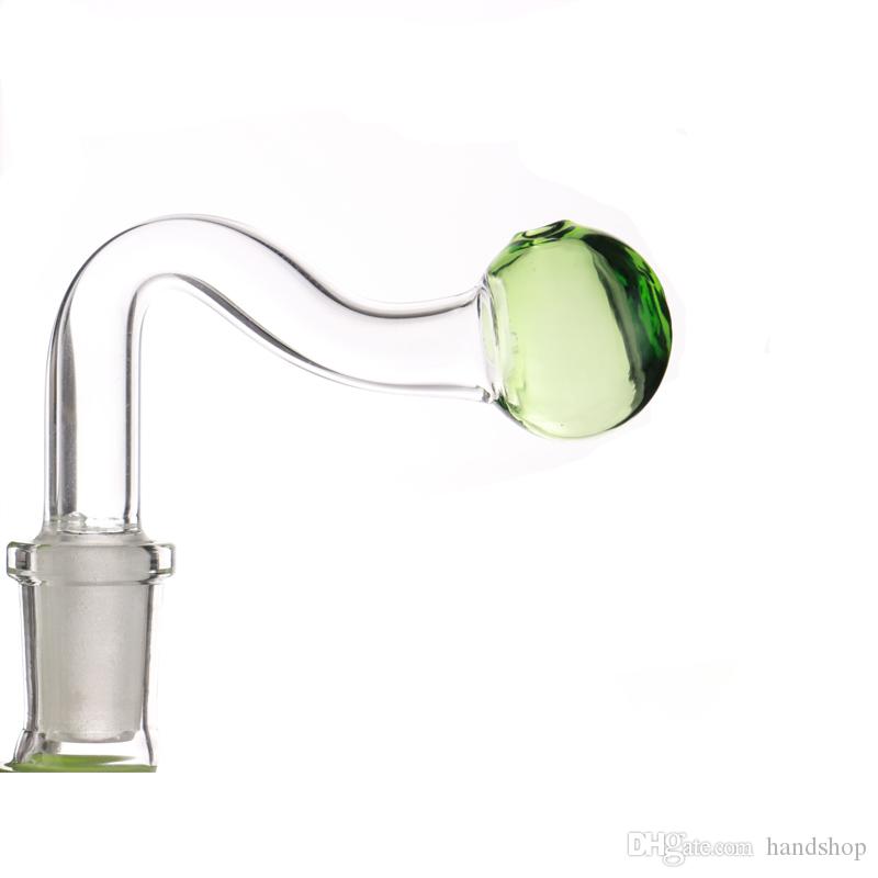 

Short Colorful Glass Burner Pipe Oil Tobacco Pipes Great Tube Mini Smoking tools