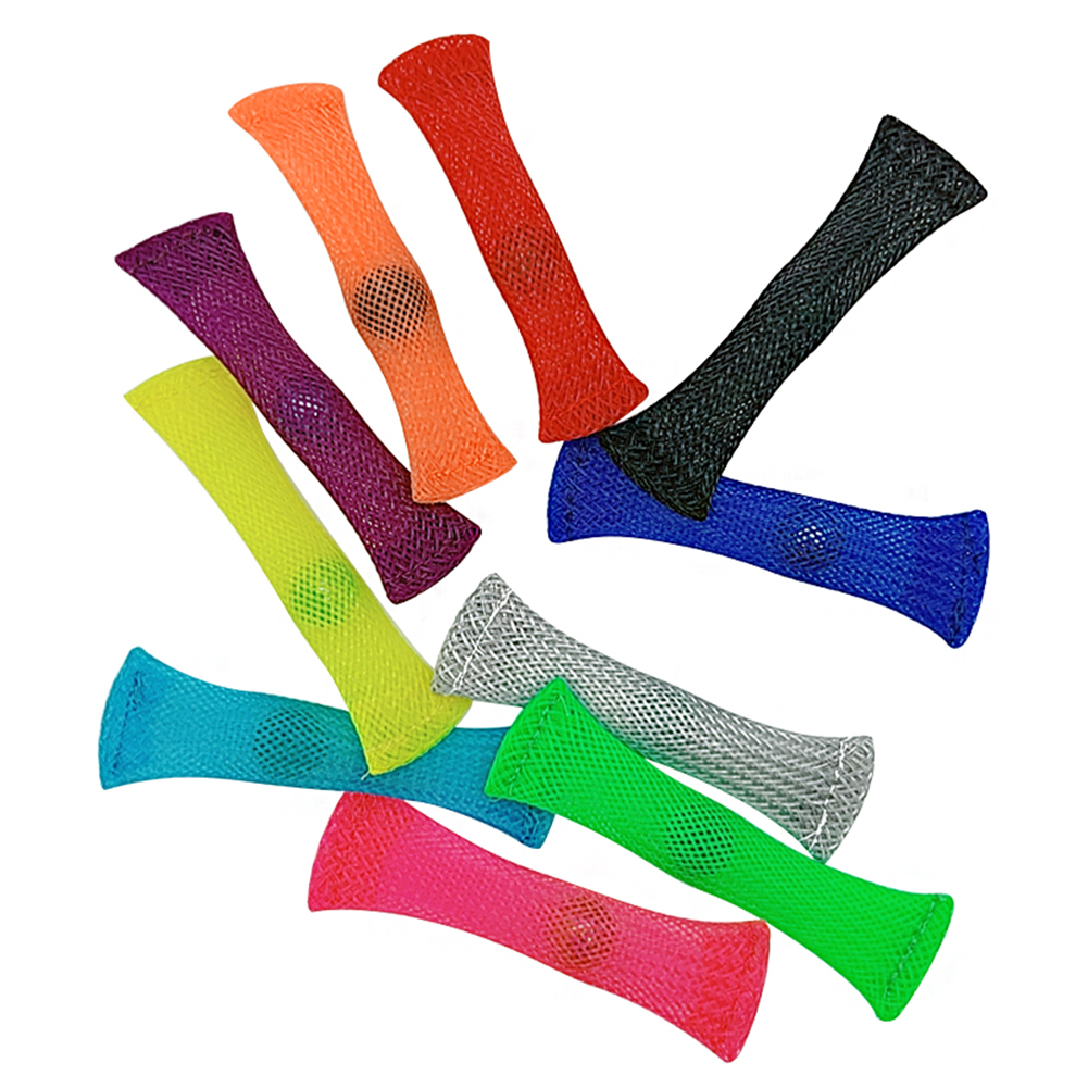 

Squeezing Balls Decompression Toys Marble Ball Anxiety Therapy EDC Relieve Stress Hand Fidget Sensory Toy Woven Mesh Bag