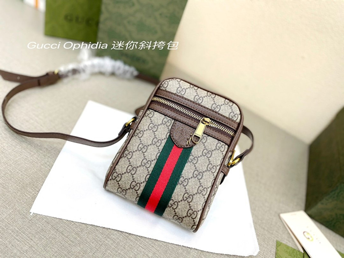 

Classic luxury women's bag simple fashion leather quality mobile phone bag super good matching size 18 * 14cm, Brown