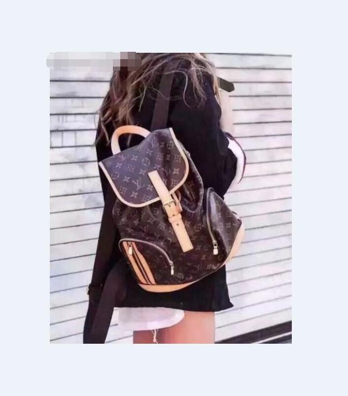 

2022 GGLVLouisVutton YSLVITTON High Quality Leather Christopher Backpack Luxurys Designer knapsack Men Women Clas bags #88, Red;black