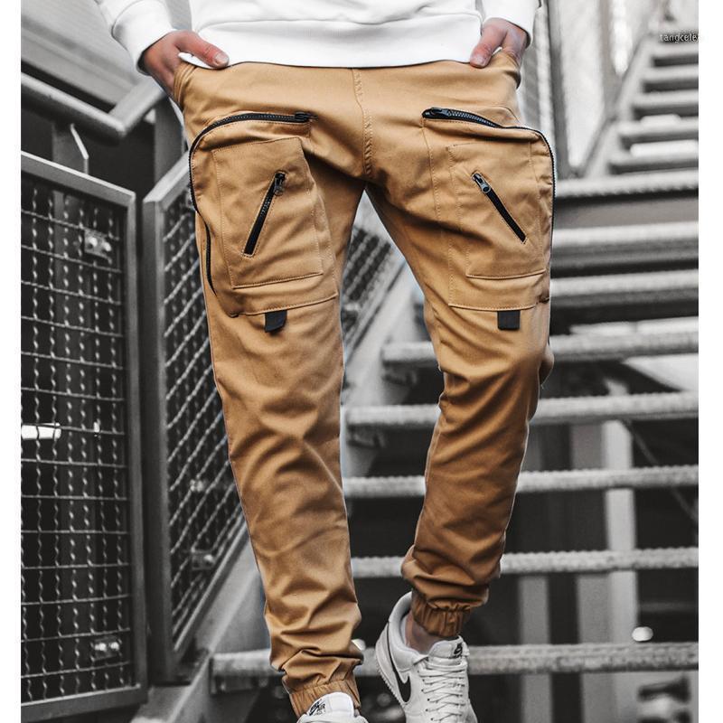

Cargo Pants Men Streetwear Multiple Pocket Trousers Male Tactical Sweatpants Harem Jogging Joggers1, Black