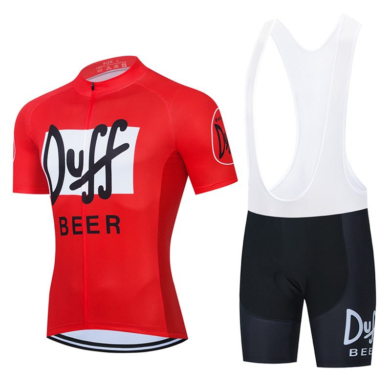 

2021 DUFF Cycling Jersey Bike Shorts 20D Bib Set Ropa Ciclismo MenS MTB Summer Pro Bicycling Maillot Bottom Clothing, Only bib short